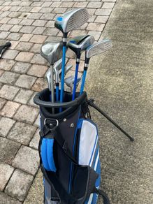 Junior MacGregor Golf Clubs and Bag