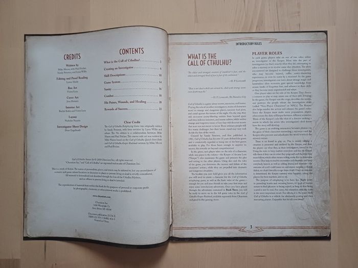 Call of Cthulhu Starter Box Set Horror RPG H.P. Lovecraft