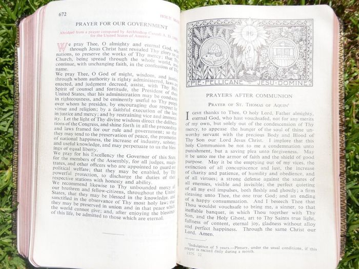 Vintage1960 The NEW MARIAN MISSAL Sylvester Juergens Regina Press Prayer Book Mass