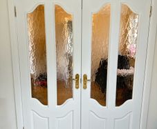 Double doors & door frame