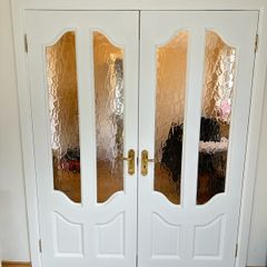 Double doors & door frame