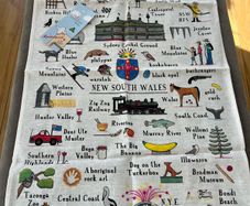 Australian Tea Towel By Red Tractor Designs - New South Wales (NSW) design