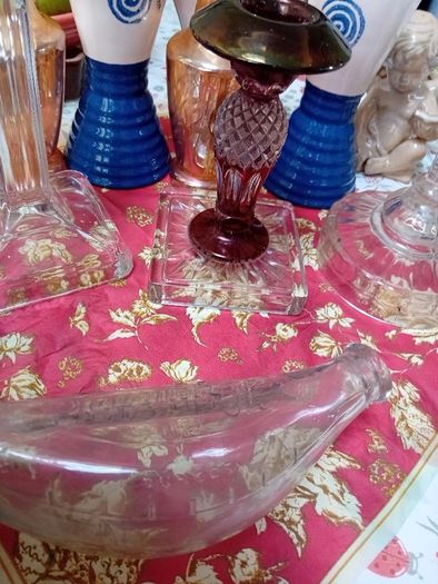 vintage Glass Baby Bottle