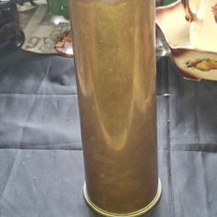 Antique Army Brass Shell, Postage Available,