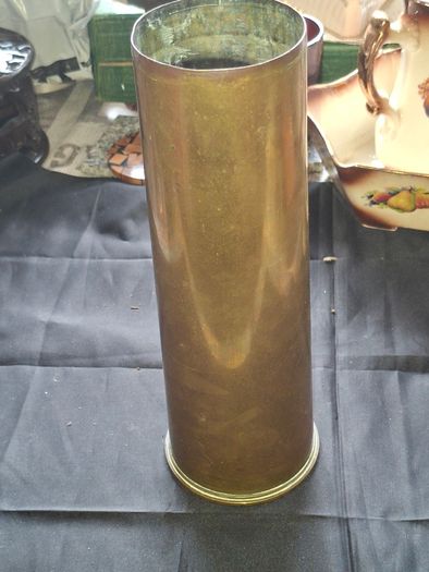 Antique Army Brass Shell, Postage Available,