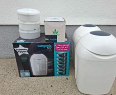 Tommee Tippee Sangenic bins x 2