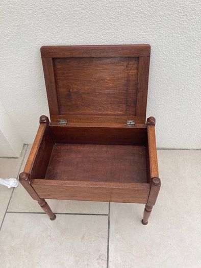 Antique Piano Stool.