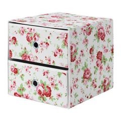 Rosali box drawers storage x2