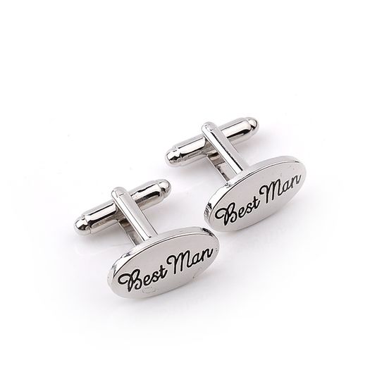 Best Man French Shirt Cuff Links wedding accessories
