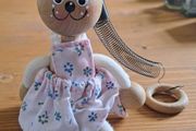 Bunny Bouncy spring wooden toy