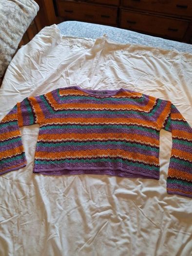 Metallic Coloured Jumper