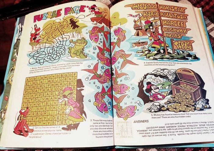 1984. Disney Annual 1984.