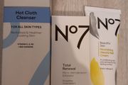 No.7 Cleanser, Exfoliator, Cream Set