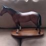 Vintage Royal Doulton Ceramic Racehorse Image 2