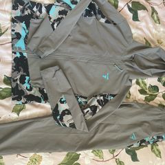 Men grid tracksuit