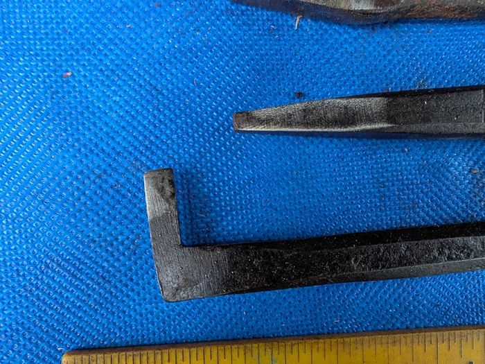 5 Metal Chisels / Punches