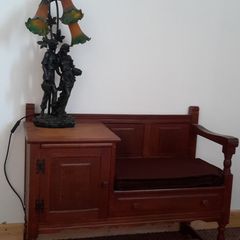 Antique phone table