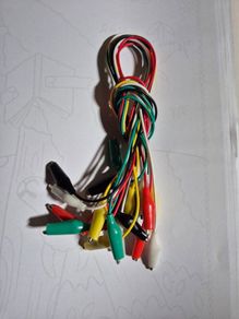 crocodile clips ( 7 sets ) total 70 pcs