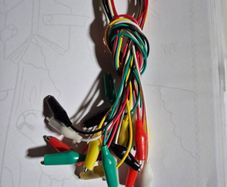 crocodile clips ( 7 sets ) total 70 pcs