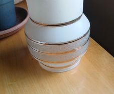 Beautiful Vintage Glass Lampshade