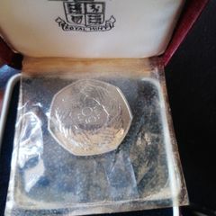 1973 Proof 50 Pence Coin