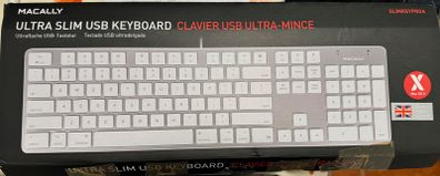 Ultra thin USB extended Keyboard for Mac plus mouse