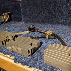 Motorcycle regulator rectifiers