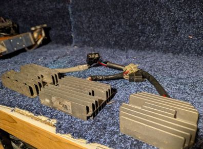 Motorcycle regulator rectifiers