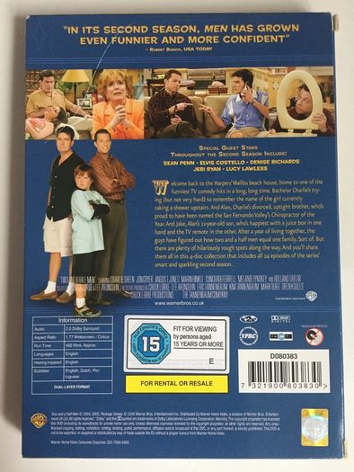 Two And A Half Men - Season 02 (2004-2005) [DVD TV Boxset]