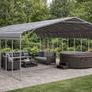 40ft x 20ft Steel Carport Vehicle shelter Image 2
