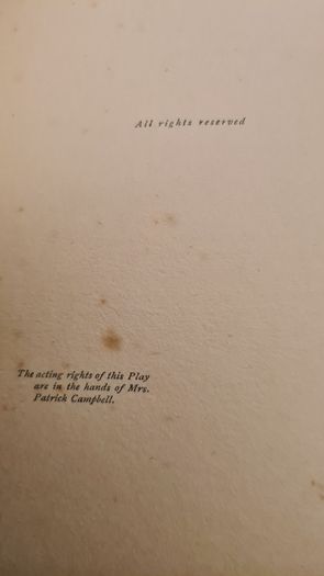 Vintage Hardcover. Undine. By W. L. Courtney. A Dream Play In 3 Acts. 1902