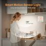 5 Pack 30cm Rechargeable Under Cupboard Kitchen Lights, Dimmable Cabinet Light Type-C Charging, LED Motion Sensor Lights Indoor, Magnetic Stick Wireless Light for Shelf Stairs Wardrobe Closet Image 3