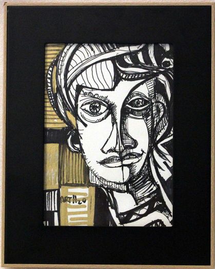 A5 size Aquarel Paintings in Frame