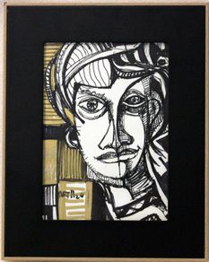 A5 size Aquarel Paintings in Frame