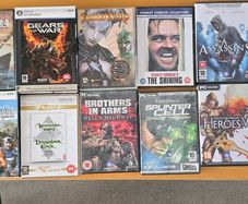 Collection of 58 PC Games