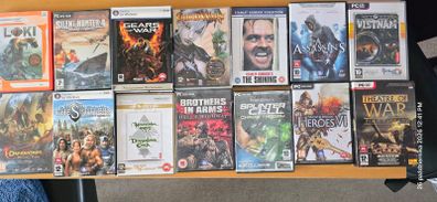 Collection of 58 PC Games