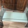 Two tier Glass table in great condition. Image 2