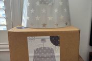Dalber grey star pattern pendant light for child's bedroom