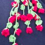 Handmade Crochet Hanging Flower Pot Image 3