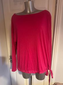 S.Oliver pink top size UK16/18 EU44/46 Postage included