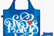 Recyclable Tote Bag Paris by Alex Trochut