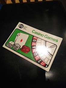 1st edition.... KTG - Casino Games - know the game series - price includes postage