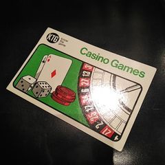 1st edition.... KTG - Casino Games - know the game series - price includes postage