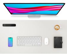 Brand New Aothia desk pad, mouse pad with leather and non-slip