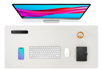 Brand New Aothia desk pad, mouse pad with leather and non-slip