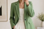 NEW Green Blazer: XS (suit size 6 or 8 or 10)