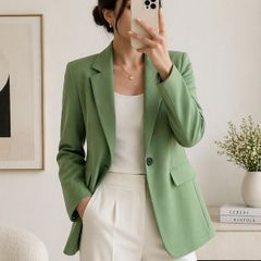 NEW Green Blazer: XS (suit size 6 or 8 or 10)