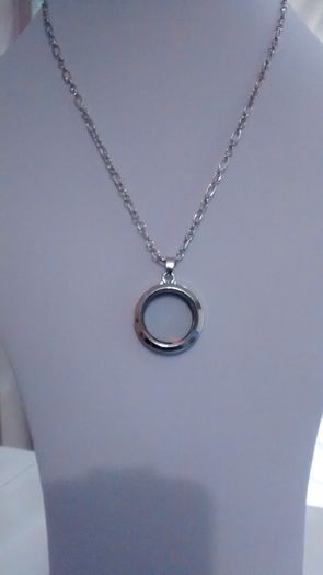 Floating Charm Locket Pendant