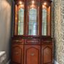 traditional mahogany display cabinet and tv unit Image 2