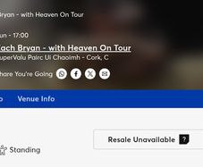 2 Zach Bryan Tickets Cork June 21st